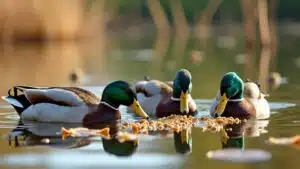 bestes Futter für Enten