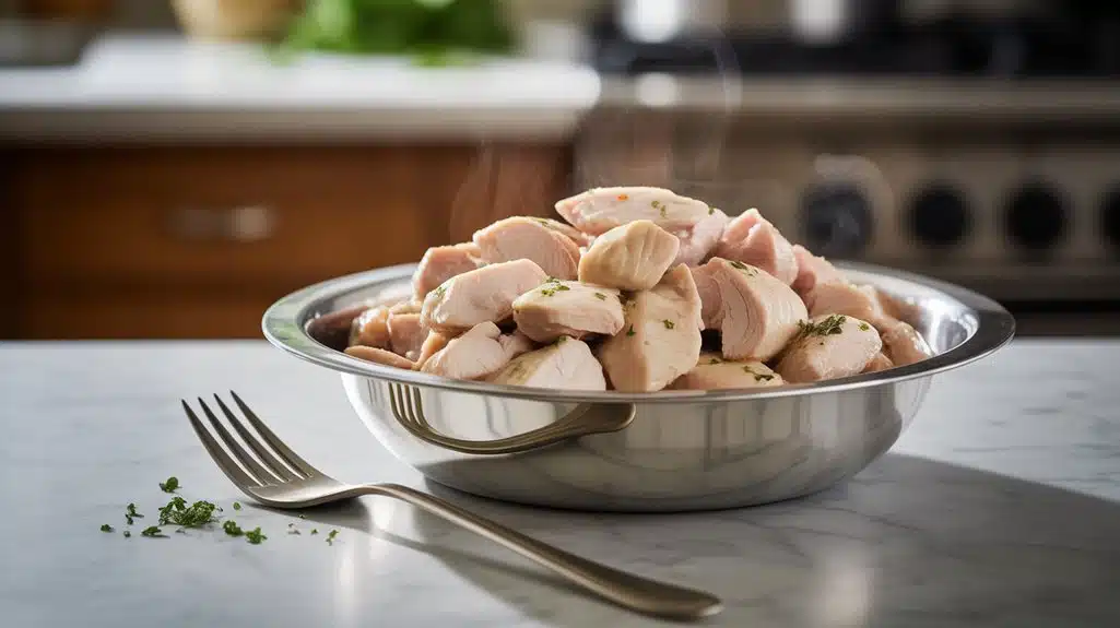 Hühnchenzubereitung und -zubereitung