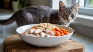 gesunde hausgemachte Mahlzeiten Katzen