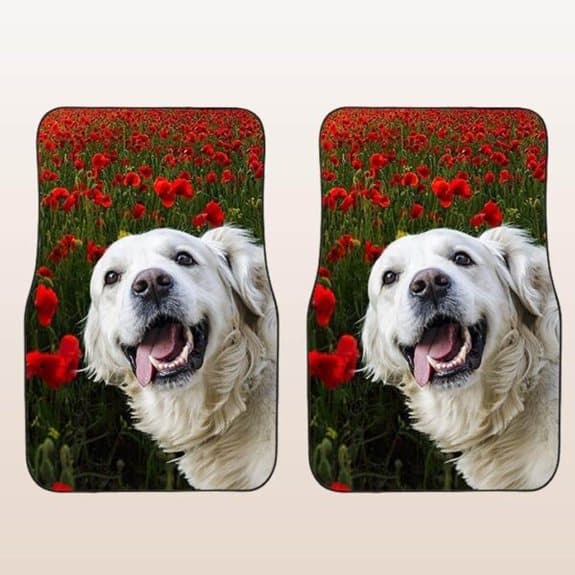 Autofußmatten für den vorderen Bereich Golden Retriever