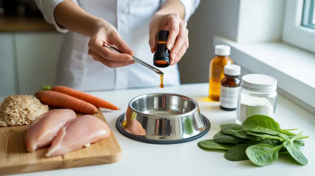 Mängel bei selbstgemachtem Hundefutter