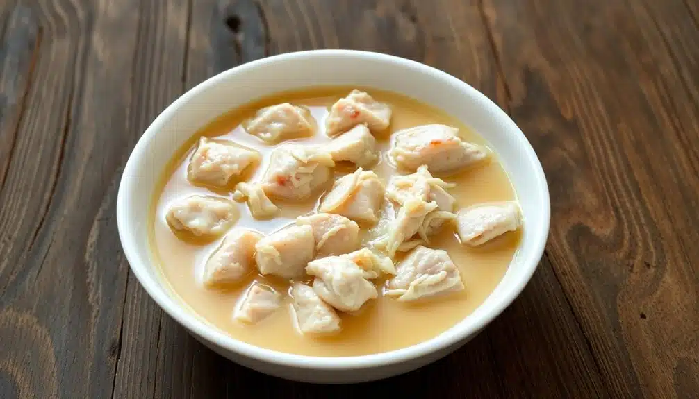 katzenfreundliches Hühnchengericht zubereiten