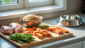 sicheres hausgemachtes Hundefutter