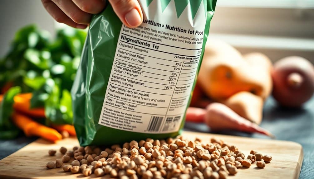 Verständnis von Haustierfutter-Etiketten