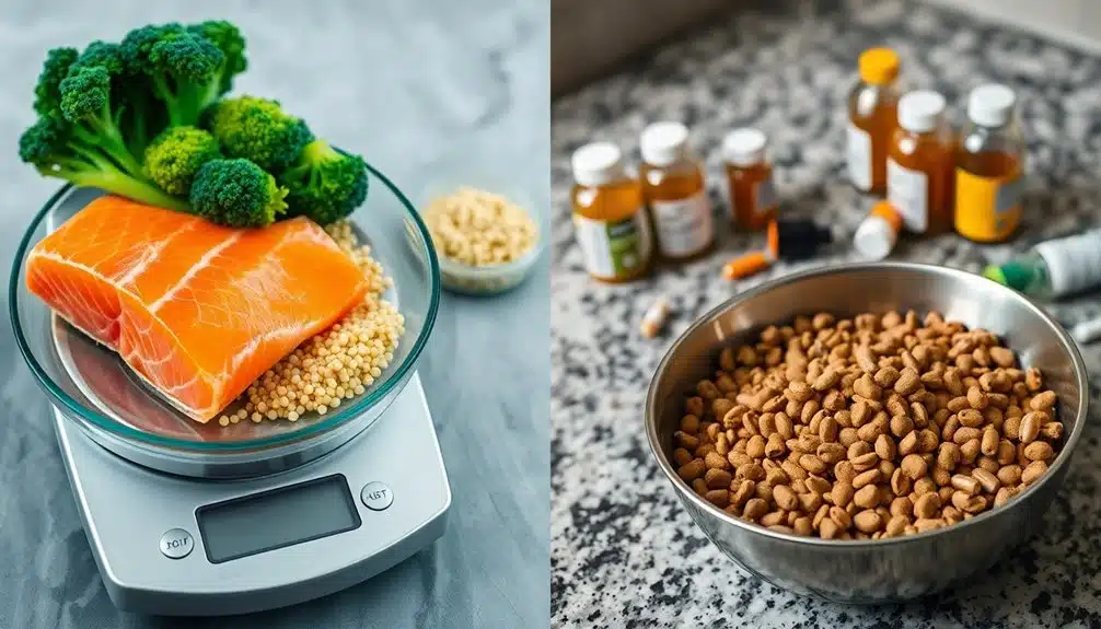 selbstgemachte Haustierfutter scheitern