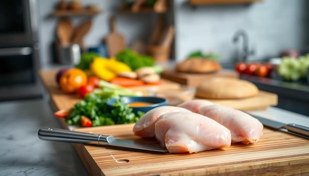 Rohes Fleisch getrennt aufbewahren