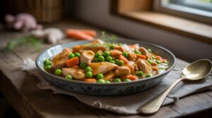 nahrhafte hausgemachte Nahrung für Katzen