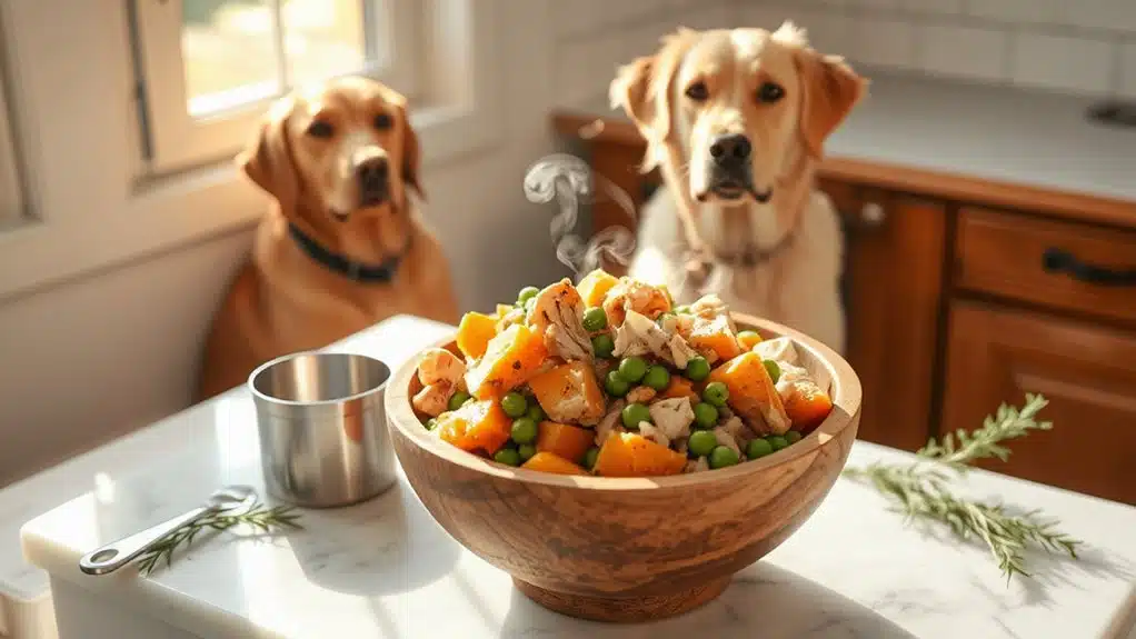 kundenspezifische Hunde-Mahlzeitenpläne