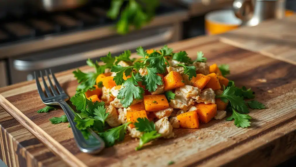 frische Petersilie verfeinert Mahlzeiten