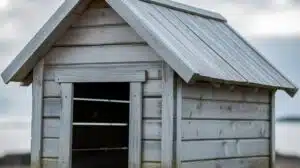 robustes finnisches Hundhaus