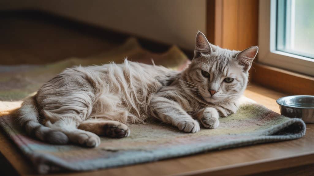 Katzen verstecken Symptome instinktiv