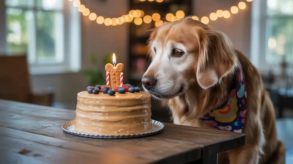 Hundefreundliche Geburtstagsparty-Feier