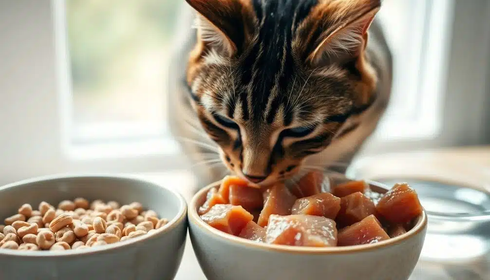 Vorteile von Nassfutter für diabetische Katzen