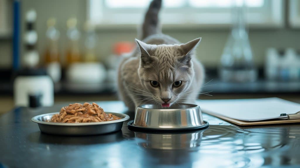 Feuchtigkeit fördert die Flüssigkeitsversorgung bei Katzen