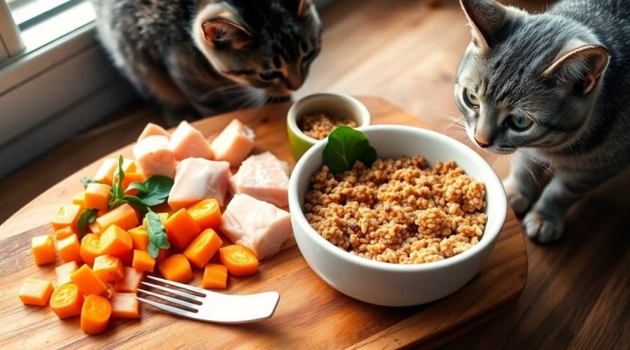 7 vom Tierarzt genehmigte hausgemachte Katzenfutterrezepte