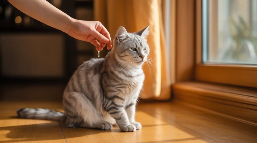 Katzenschutz Durchbruch vertrauenswürdige Spot-on-Behandlung