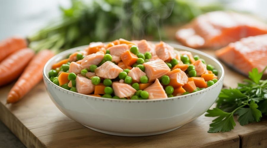 hausgemachtes gesundes Katzenfutter