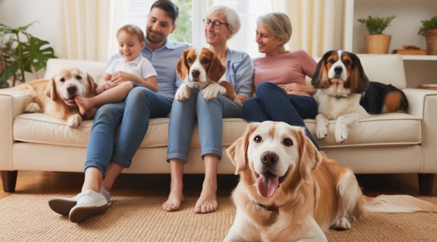 perfekte Familienhunderassen
