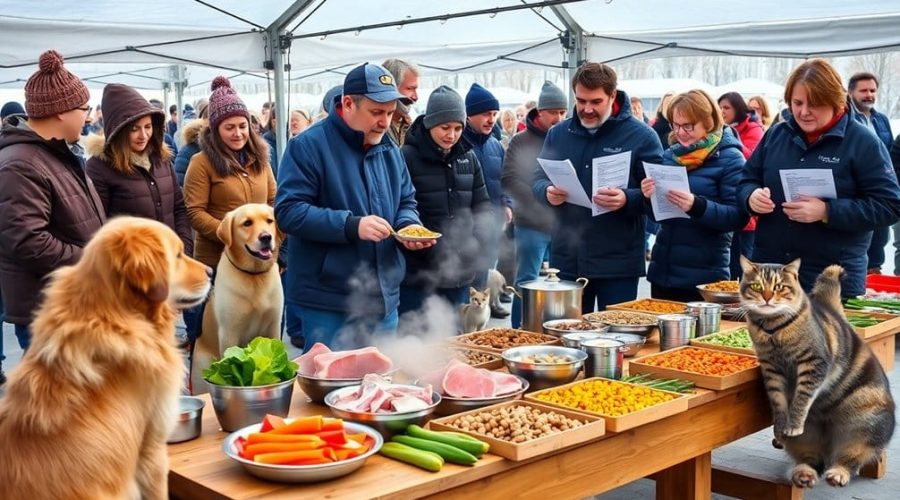 Tiernährungs-Bildungsveranstaltung