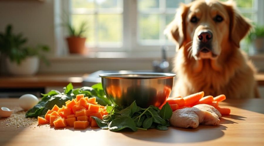 ausgewogenes Tierfutter zubereiten