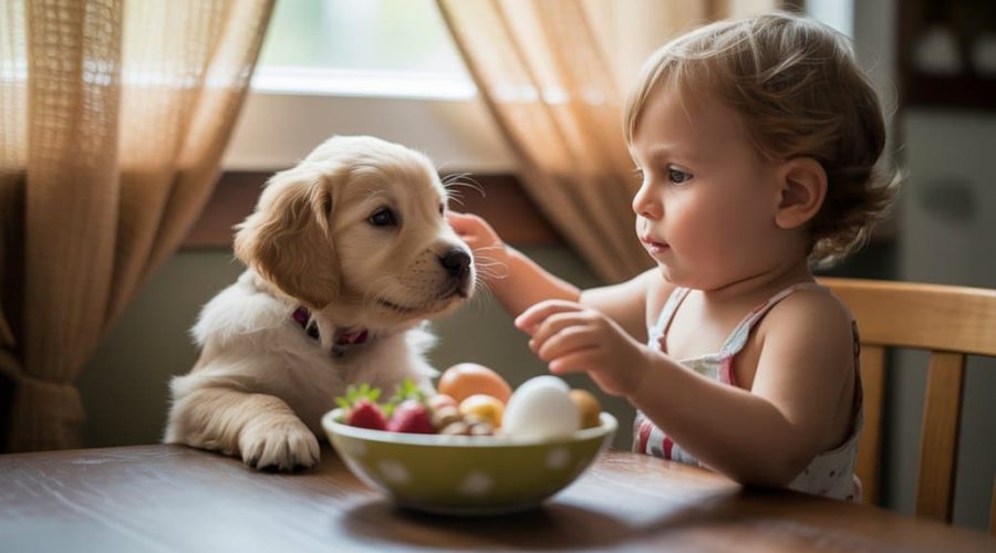 Welpen verhindern Allergien im Kindesalter