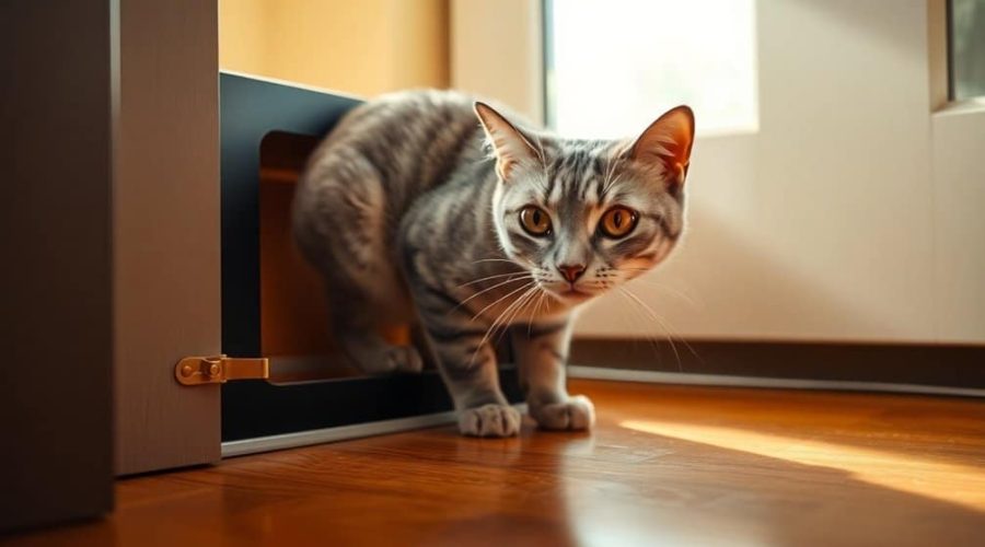 Verständnis des Verhaltens von Katzentüren